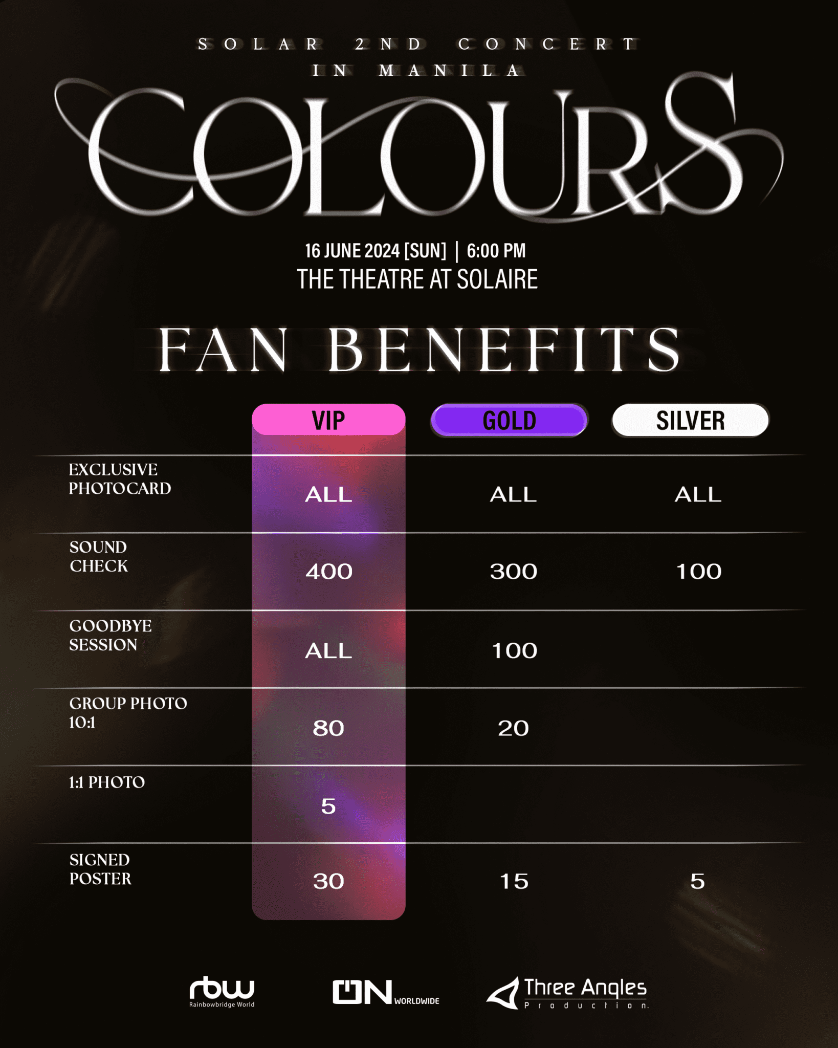Color Solar Events Solar to Return to Manila with Her