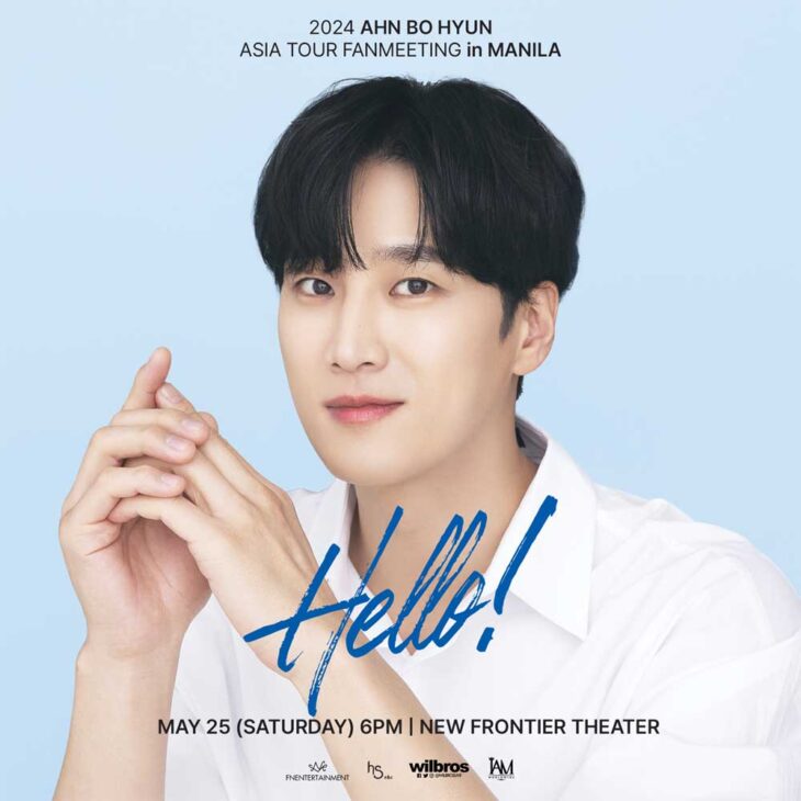 Korean Superstar Ahn Bo Hyun coming to Manila for the first time on May 25