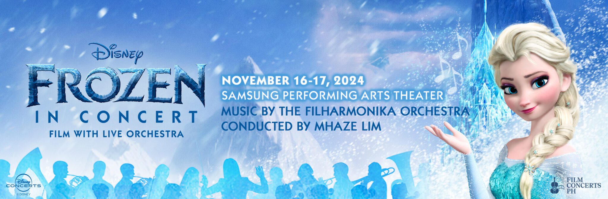 FILM CONCERTS PH PRESENTS DISNEY’S FROZEN IN CONCERT