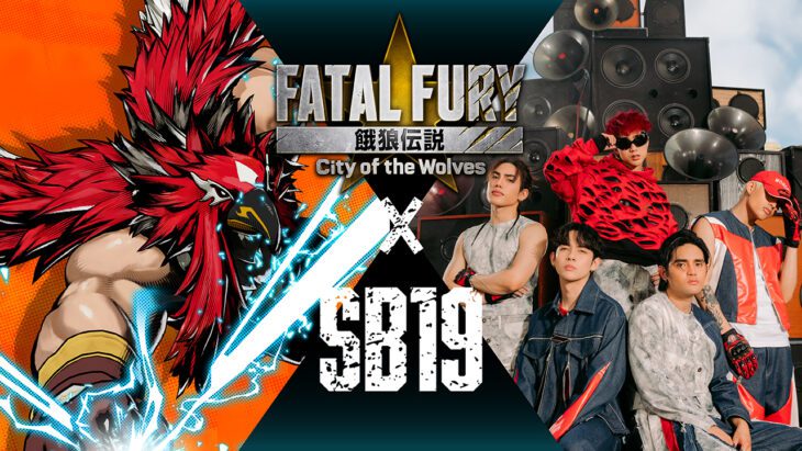 SB19 powers up with FATAL FURY: City of the Wolves collaboration