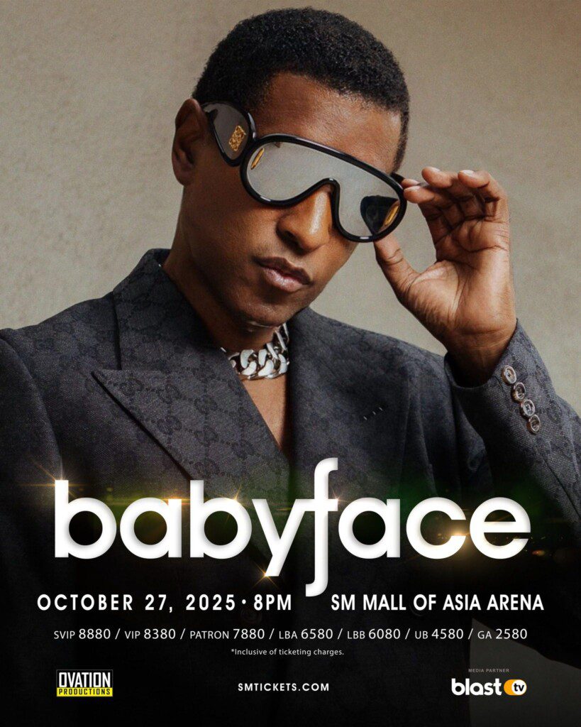 Babyface Live in Manila 2025