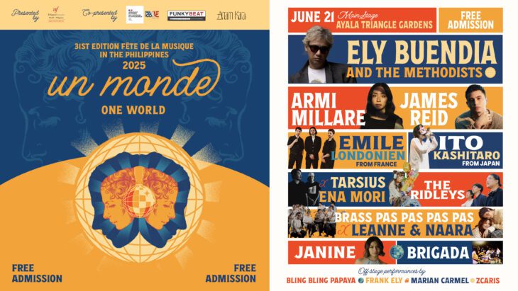 Ely Buendia and The Methodists, Armi Millare join the FêtePh2025 Main Stage