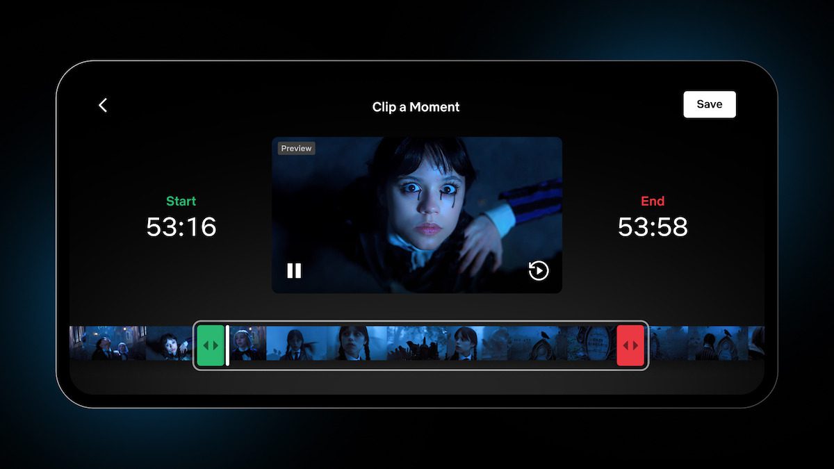 You Can Now Create Bite-Sized Clips from Your Favorite Scenes on Netflix