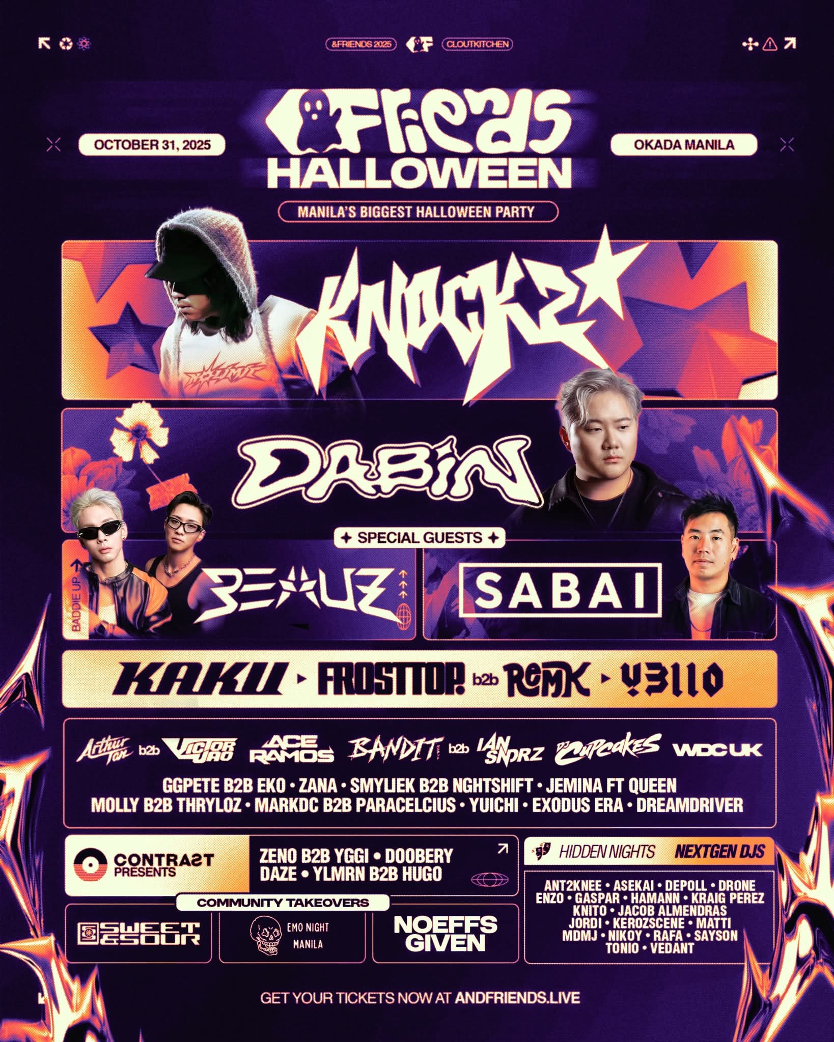 &Friends Unleashes Manila’s Wildest Night This Halloween With Asian EDM ...