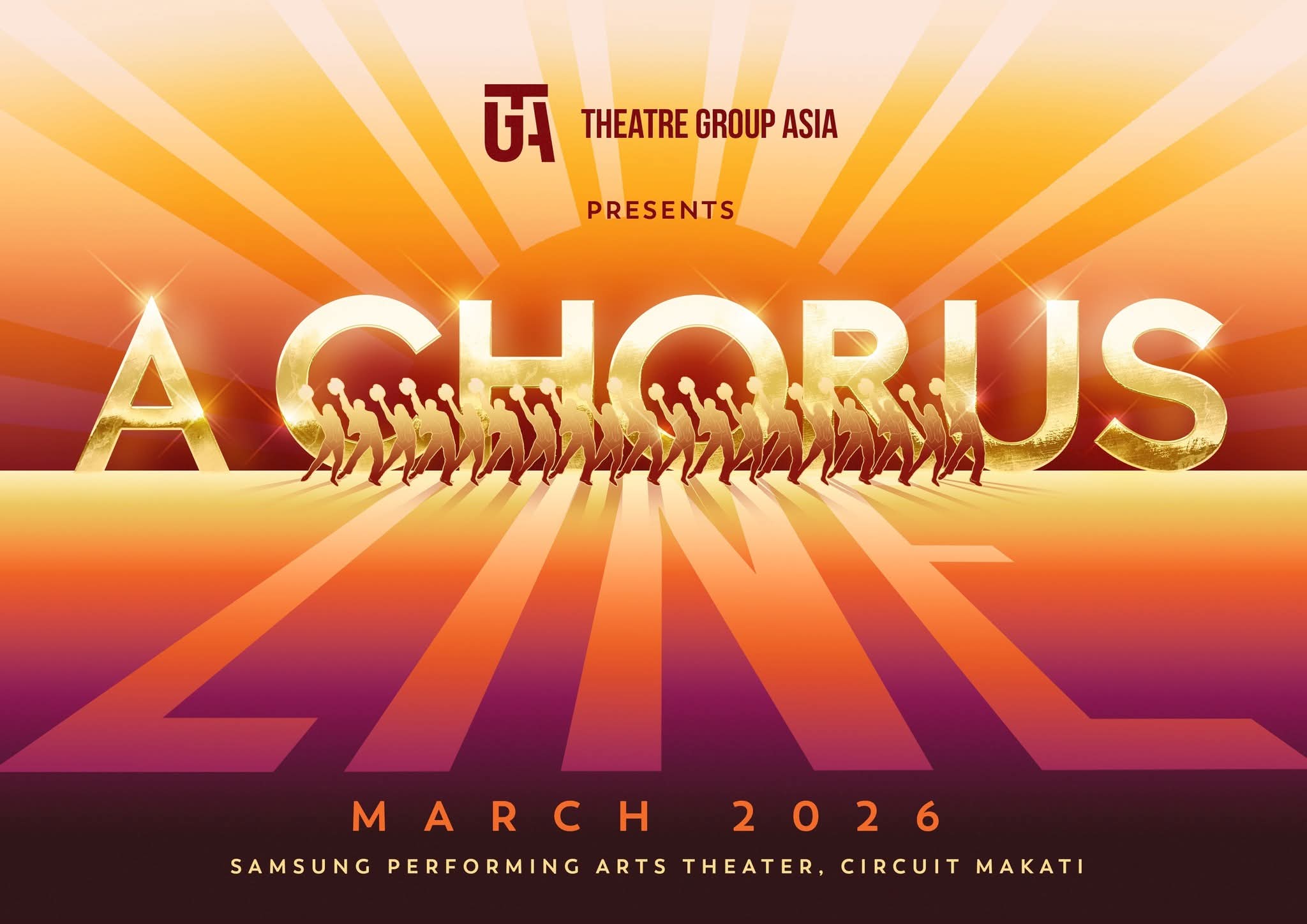Theatre Group Asia (TGA) Announces Ticket Sales Schedule for A Chorus Line