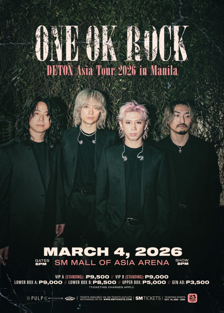 ONE OK ROCK Live in Manila 2026