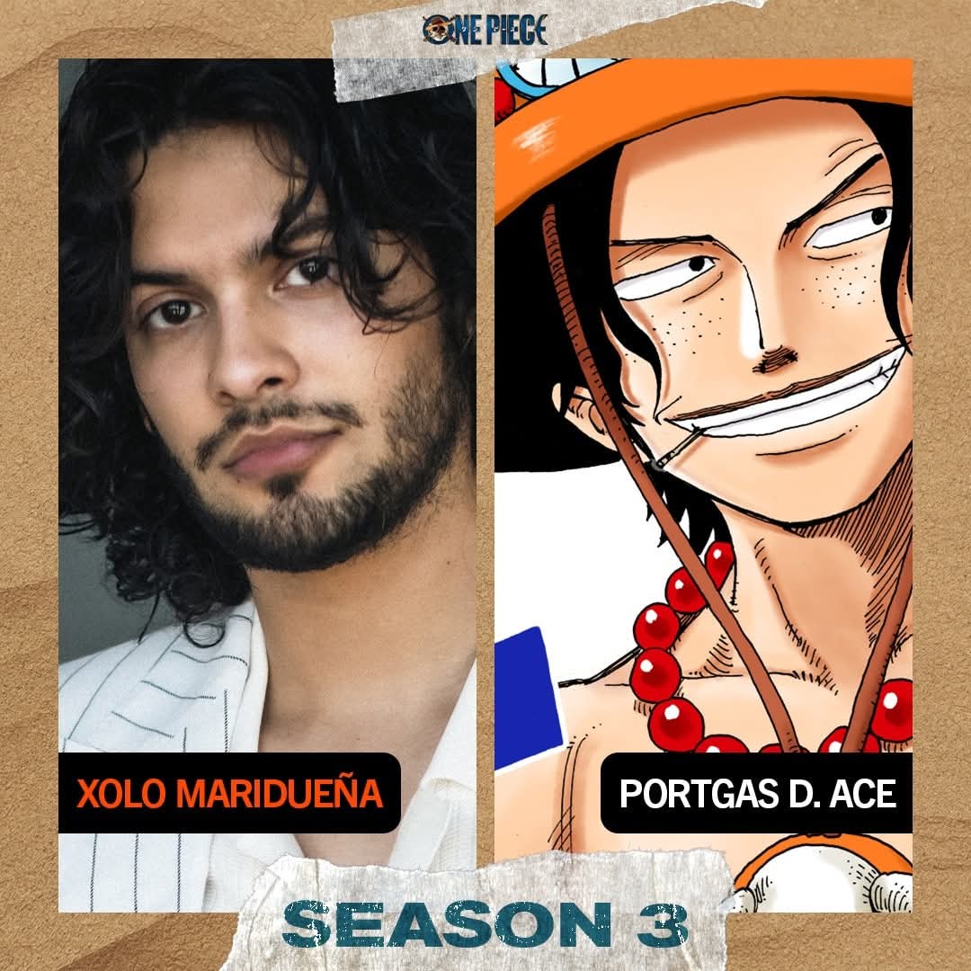 Netflix Casts Xolo Maridueña as Portgas D. Ace in One Piece Season 3