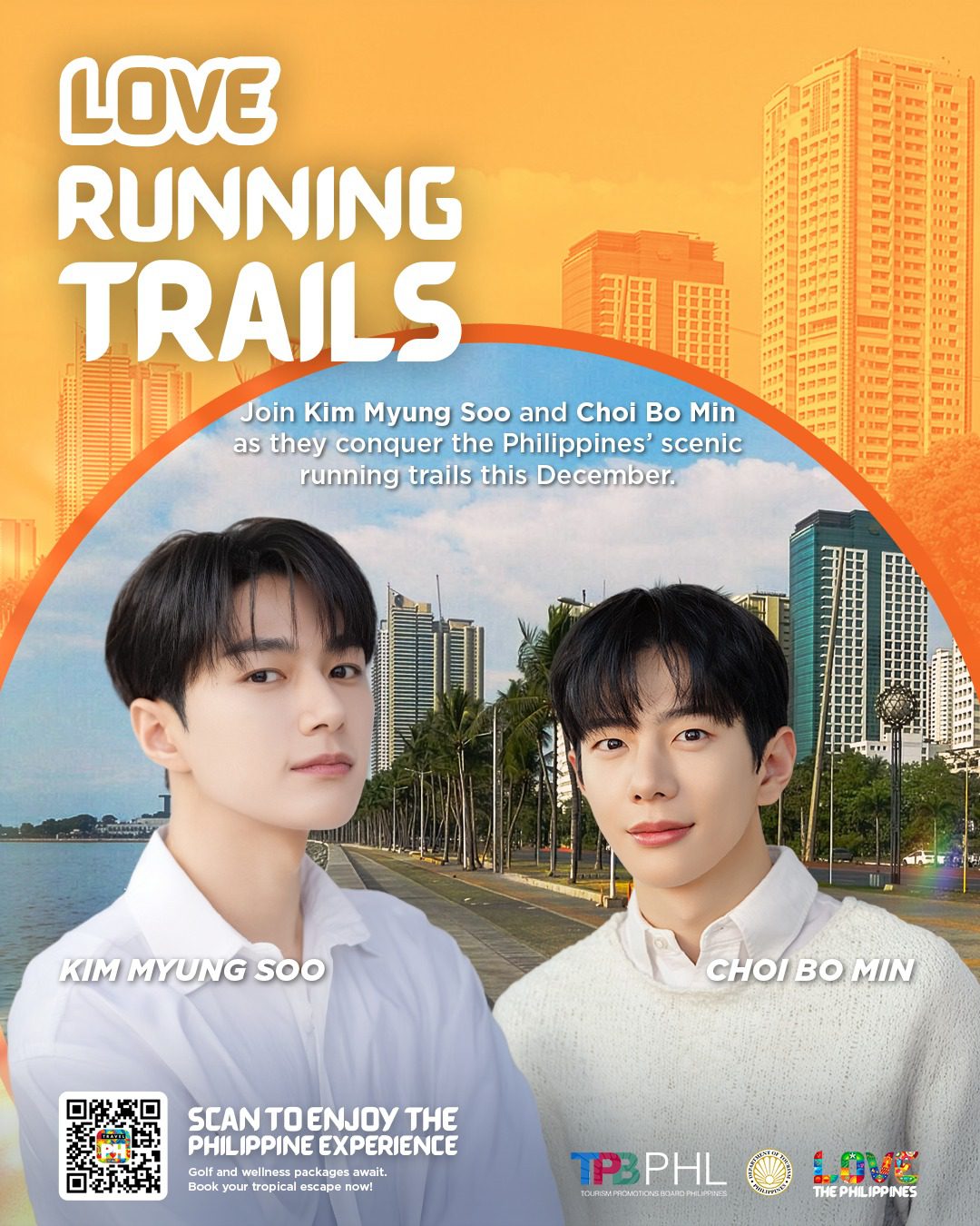Korean stars Kim Myung Soo and Choi Bo Min are returning to the Philippines this December!