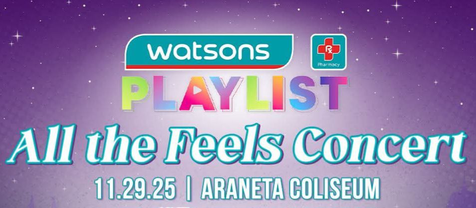 Already Got Your Tickets? Redeem Now to Secure Your Seat at Watsons Playlist 2025 and Catch the First-Ever Rico Blanco x Ben&Ben Collab!