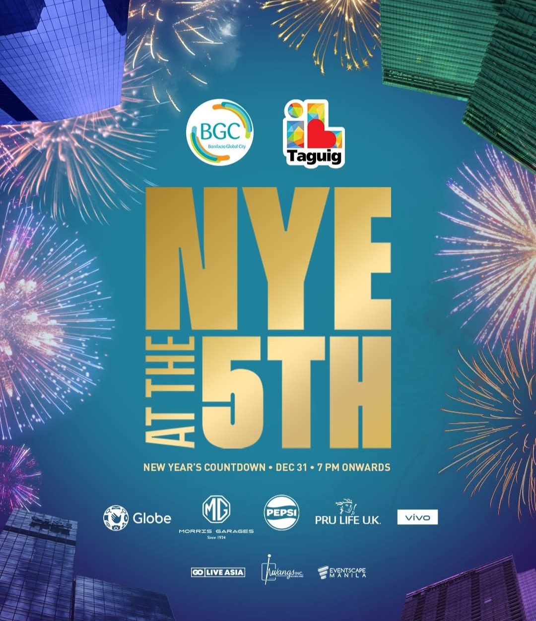 OPM Takes Center Stage as BGC Rings In 2026 at NYE at the 5th