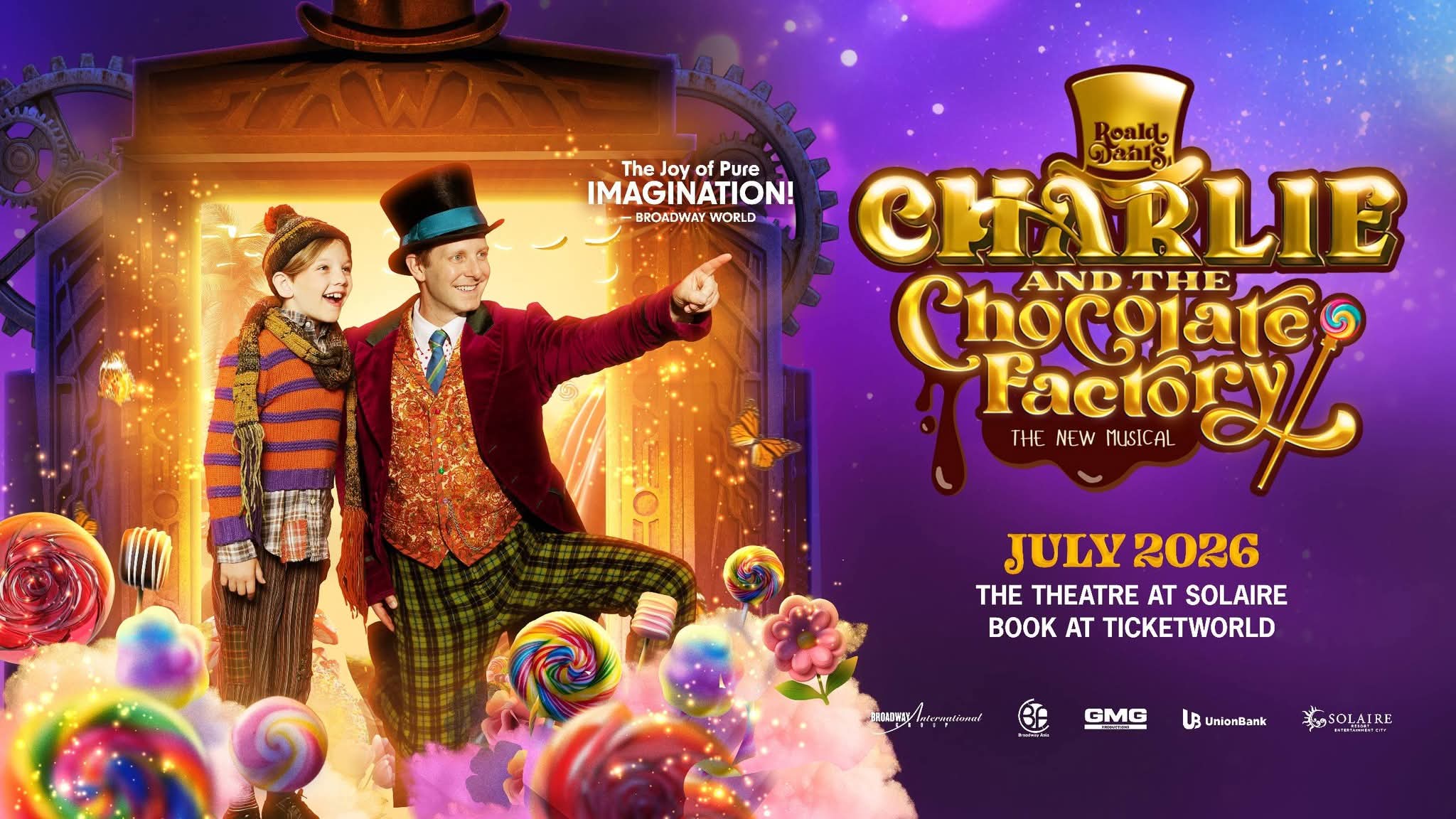 Roald Dahl’s Charlie and the Chocolate Factory Musical Makes Manila Premiere in July 2026