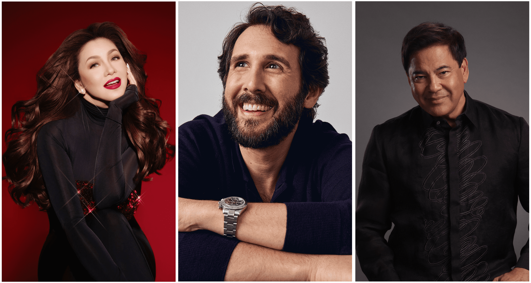 JOSH GROBAN ANNOUNCES VERY SPECIAL GUESTS REGINE VELASQUEZ AND MARTIN NIEVERA FOR HIS ‘GEMS WORLD TOUR’ IN MANILA!