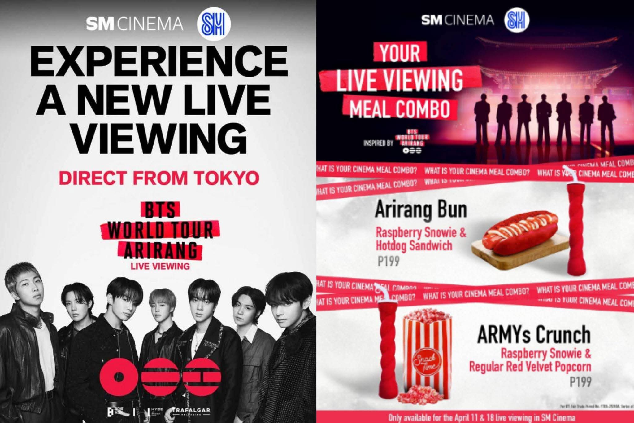 BTS World Tour “Arirang” Comes to SM Cinema with Exclusive Live Viewing Experience