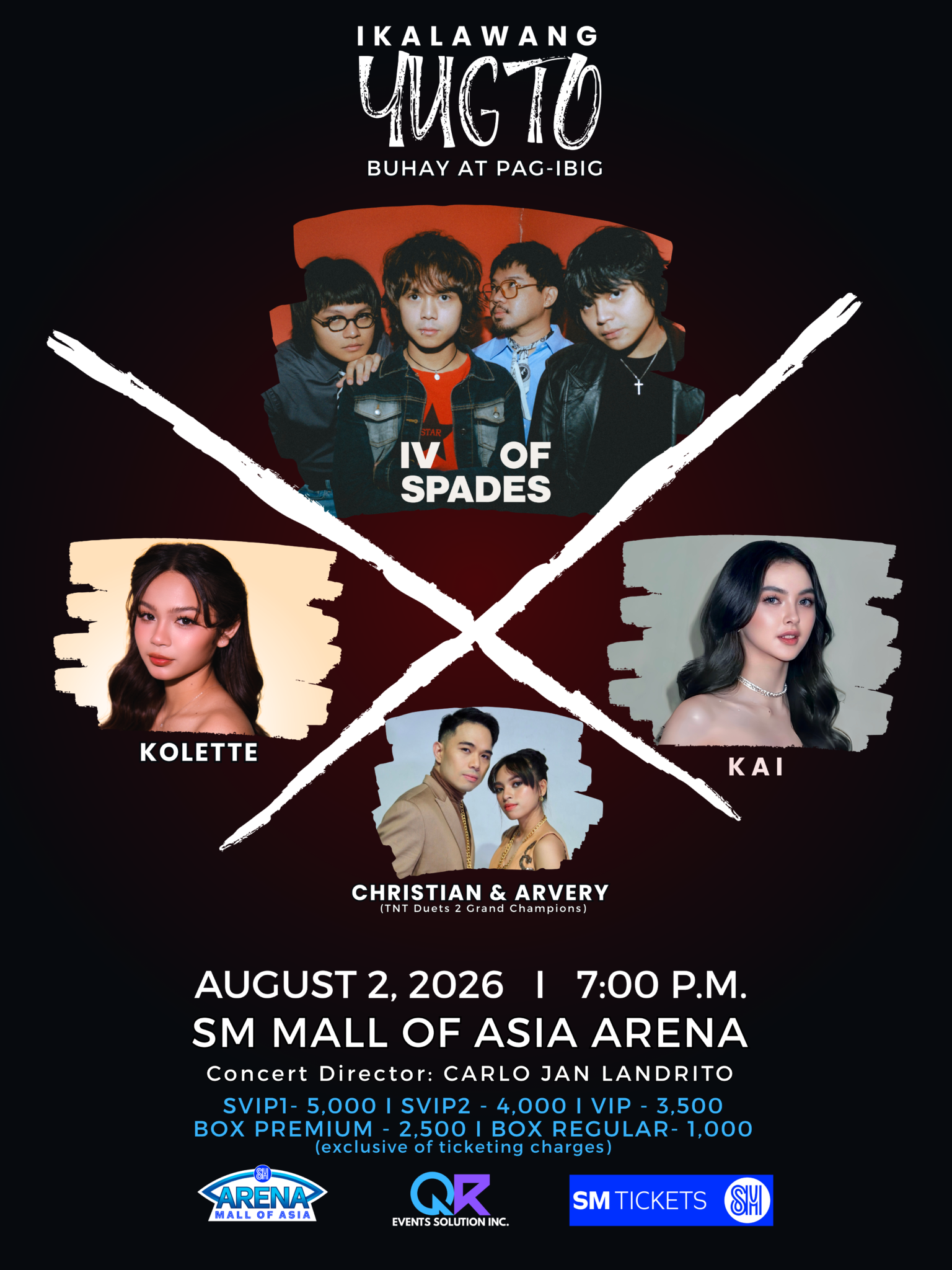 IV of Spades Returns to MOA Arena, Headlines “Ikalawang Yugto: Buhay at Pag-Ibig” on August 2, 2026