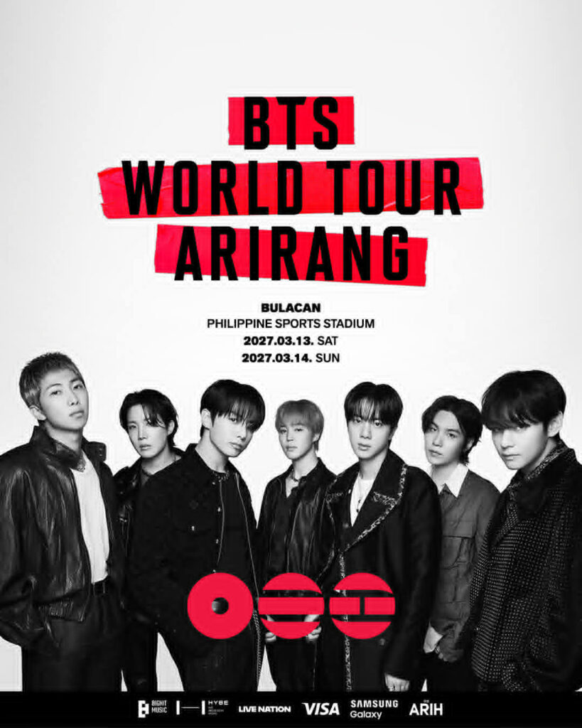 BTS World Tour Arirang in Bulacan