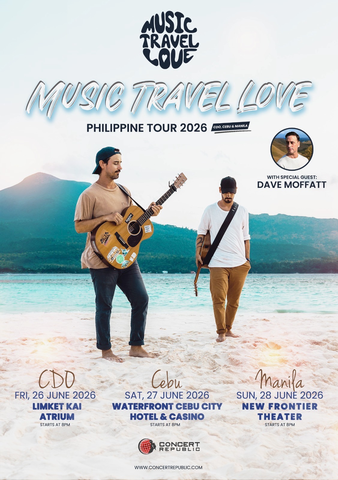 Dave Moffatt is Joining Music Travel Love on Their Philippine Tour this June!