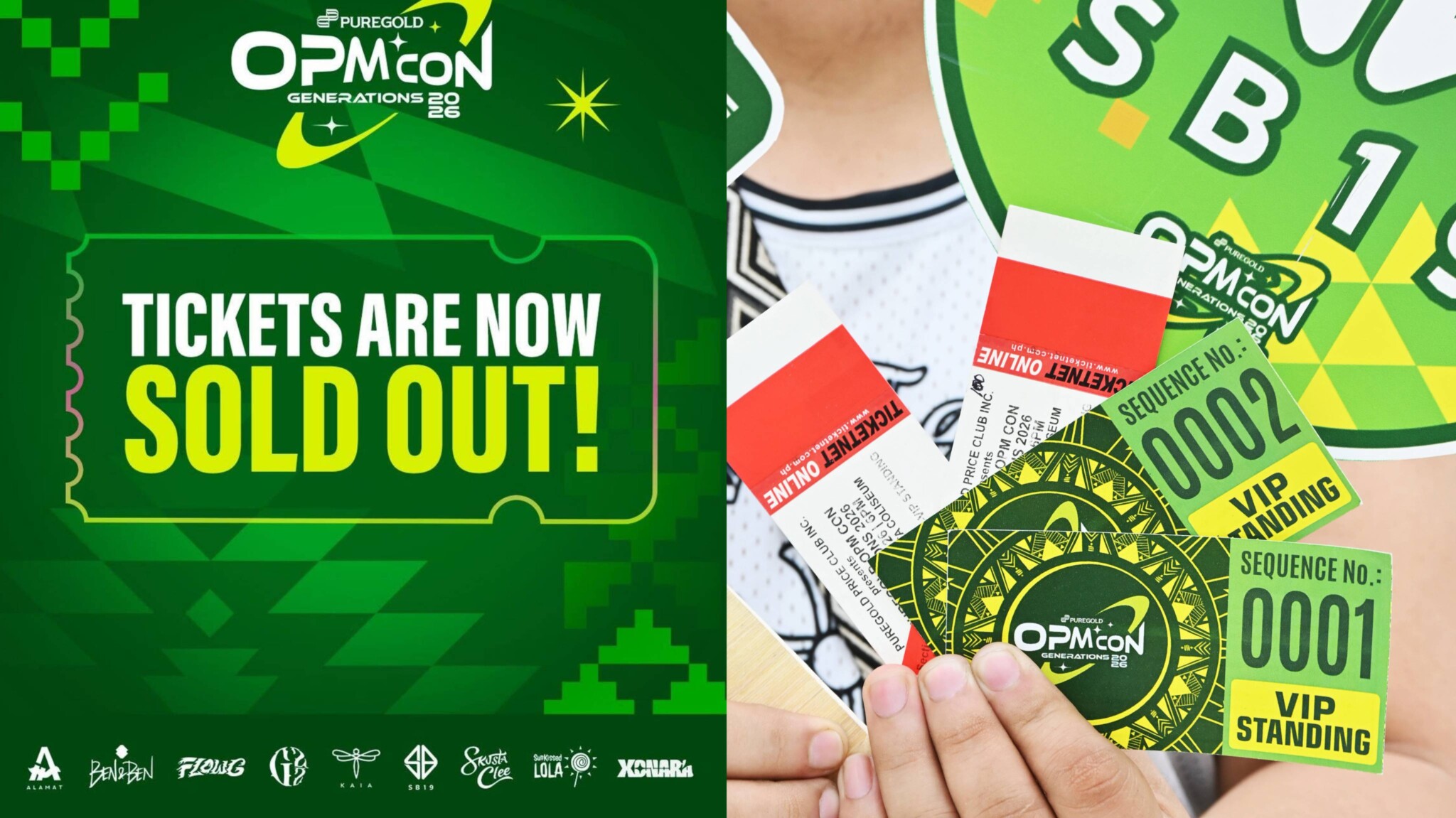 SOLD OUT! All seats taken at Puregold’s OPM Con Generations 2026