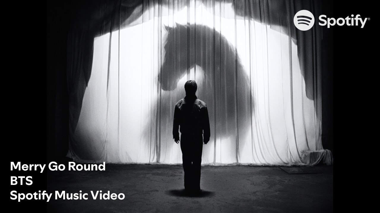 BTS Drops Haunting “Merry Go Round” Spotify Music Video!