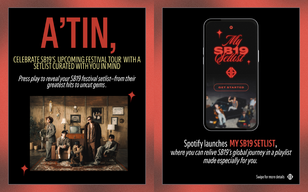 Spotify Launches “My SB19 Setlist” Experience Ahead of SB19’s Global Festival Tour