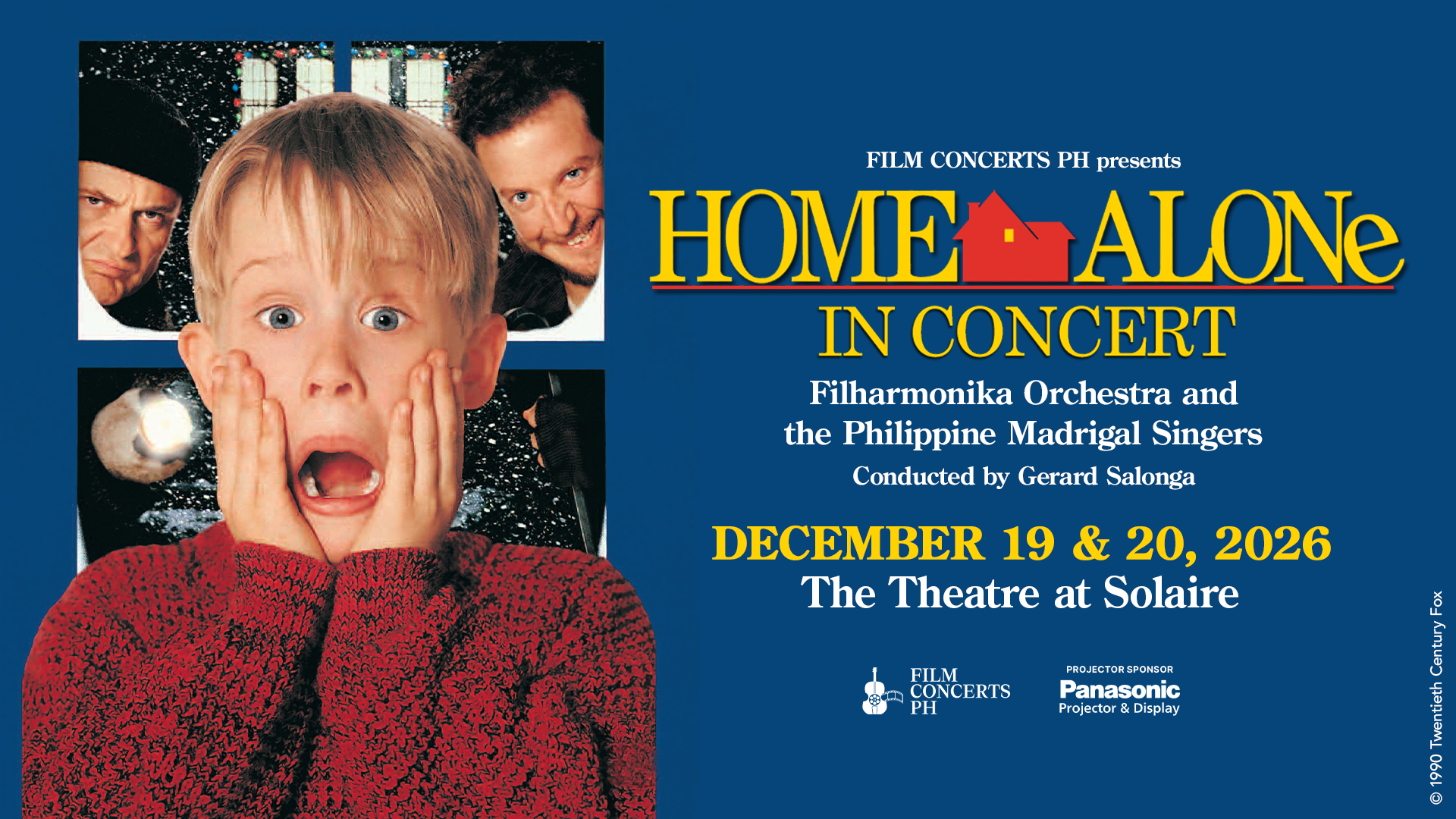 FILM CONCERTS PH PRESENTS HOME ALONE IN CONCERT!