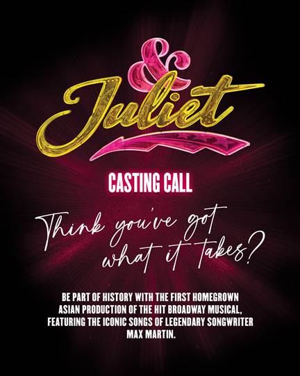 Full House Theater Company begins the search for & Juliet cast!