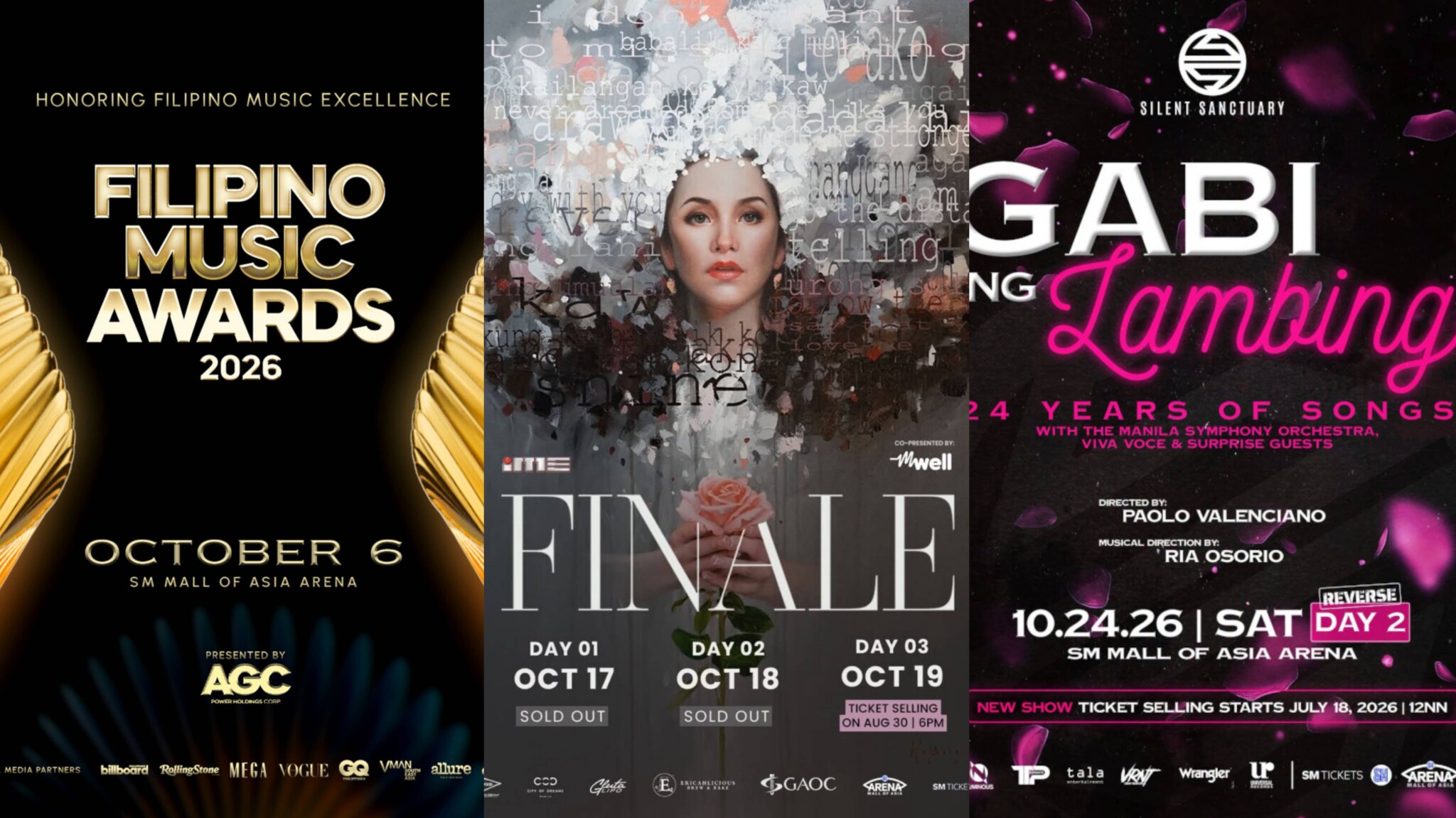 SM MOA Arena Showcases a Stellar OPM Lineup Throughout October!